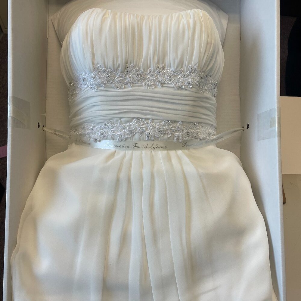 David's Bridal Wedding Gown